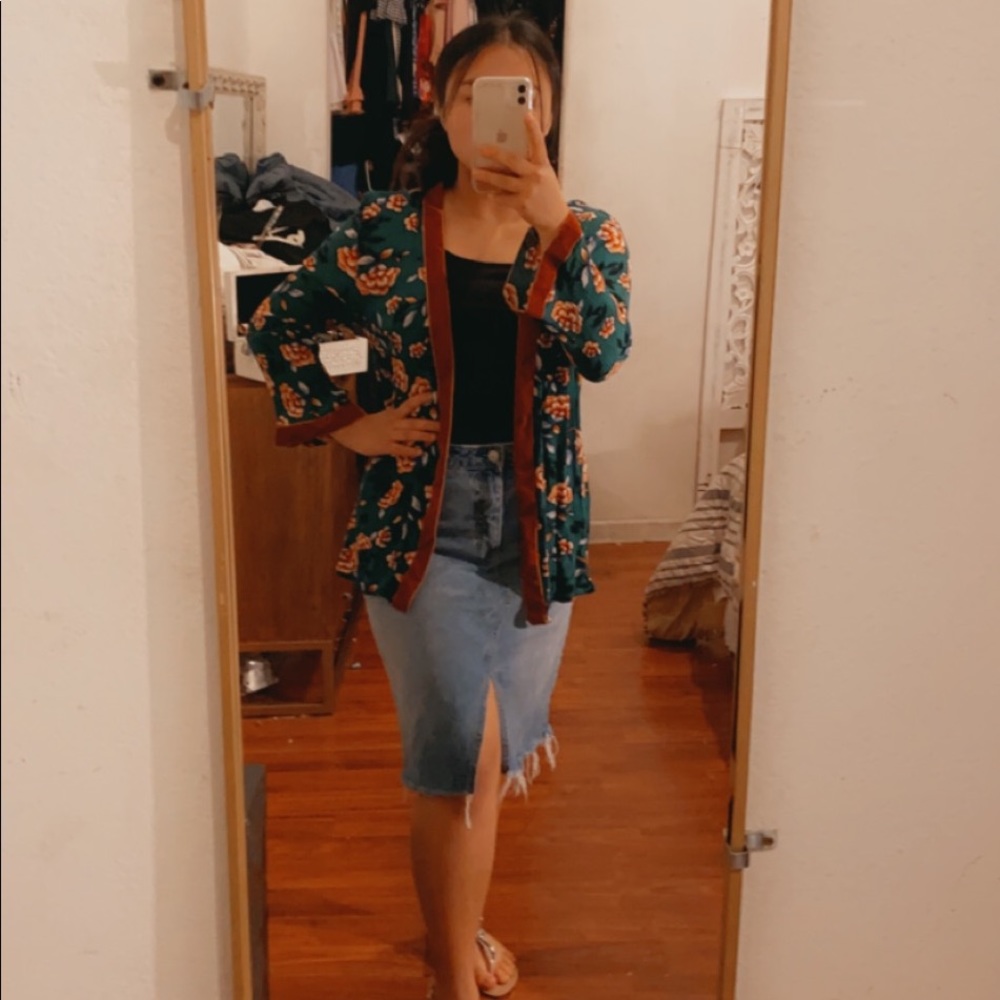 Floral cover up